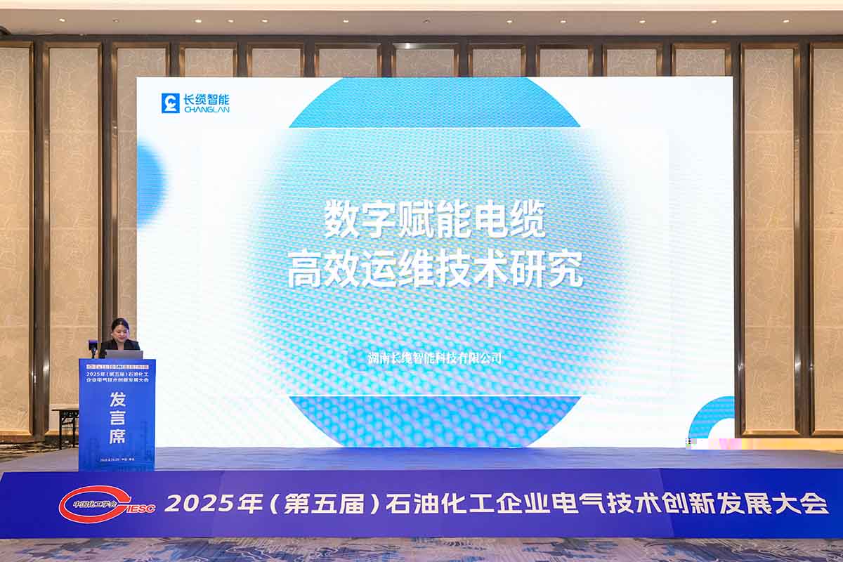 数字赋能石化电缆运维,合乐HL8智能青岛展会获瞩目-论坛